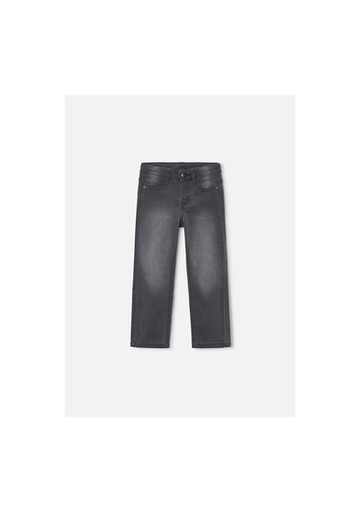 Mayoral Erkek Çocuk Basic Slim Fit Kot Pantolon Gri 515 Çok Renkli