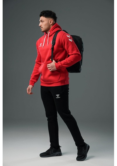Hummel Armin Milli Takım Pamuklu Hoodie Kırmızı