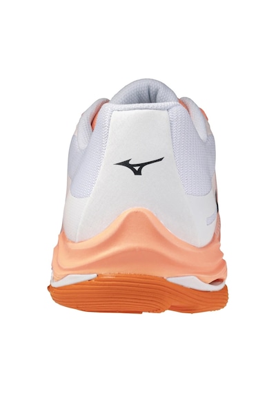 Mizuno Wave Lightning Pro Unisex Voleybol Ayakkabısı Beyaz / Turuncu Çok Renkli