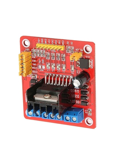 L298N Çift H Köprülü DC Step Motor Sürücü Kartı