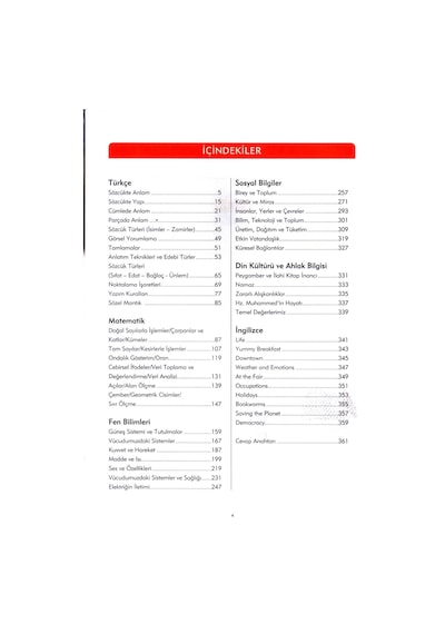6.Sınıf Tüm Dersler Özet Bilgi Soru Bankası - 4Element Yayınları 6.Sınıf Tüm Dersler Özet Bilgi Soru Bankası - 4Element Yayınları