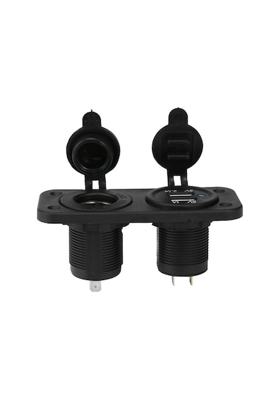 Marine Şarj Usb Soketi Paneli 12-24V