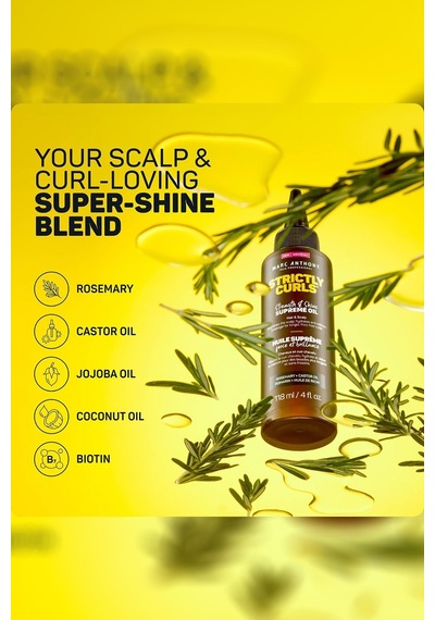 Marc Anthony Strictly Curls Strength & Shine Supreme Saç Bakım Yağı 118ml