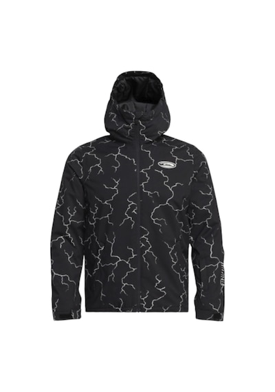 Quıksılver Quiksilver High In The Hood Printed Erkek Çocuk Snowboard Ceketi 41141 Çok Renkli