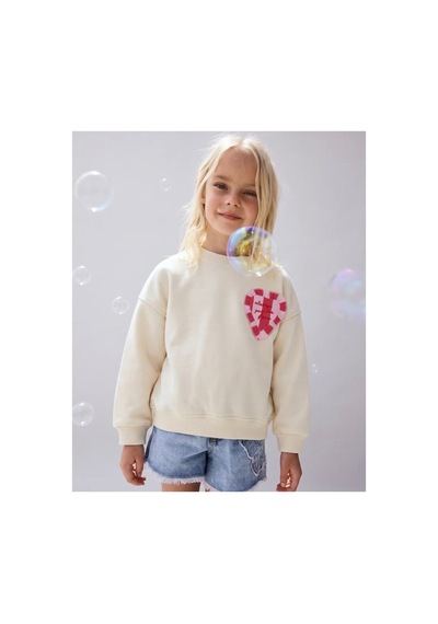 Laciel Prs Lovely Sweatshırt Bej Bej