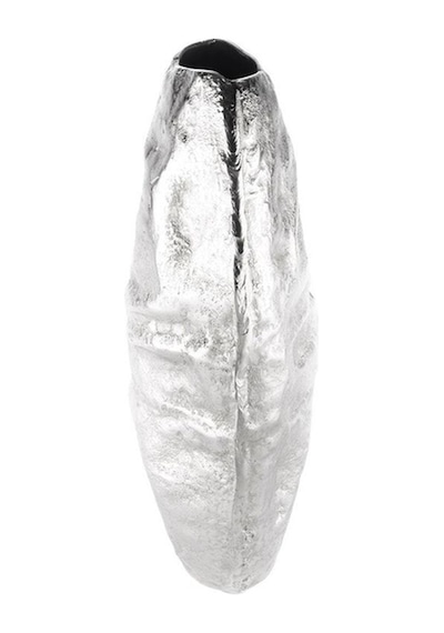 Gümüş Vazo 14x7x55cm Gümüş
