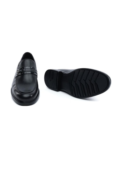 Greyder 64705 Siyah Hakiki Deri Erkek Loafer Klasik Ayakkabı