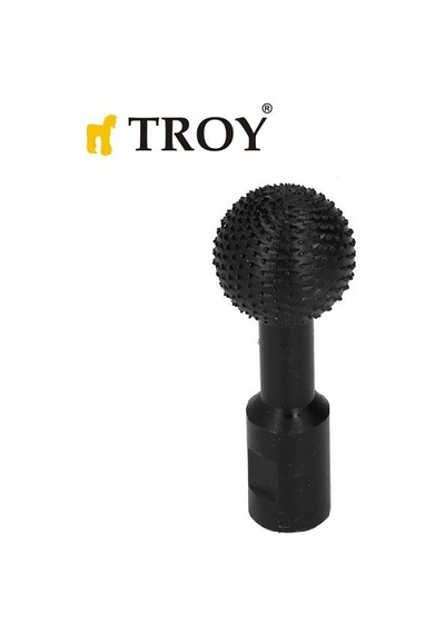 Troy 25082 Avuç Taşlama İçin Küresel Ahşap Zımpara, Öğütme Ucu, M14-40