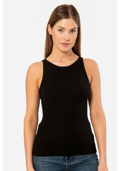 Kadın Halter Yaka Fitilli Atlet 001