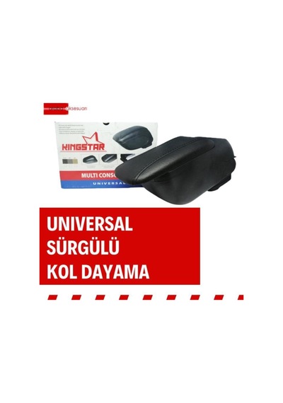 Kıngstar Her Araca Uygun Sürgülü Kolçak, Kol Dayama