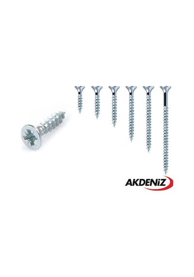 Akdeniz 4X60 Sunta Vidası 200 Adet N11.24576
