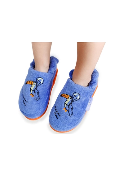 Milk & Moo Milk&Moo Çocuk Ev Terliği Uçan Tukan 5-6 Yaş Koyu Mavi