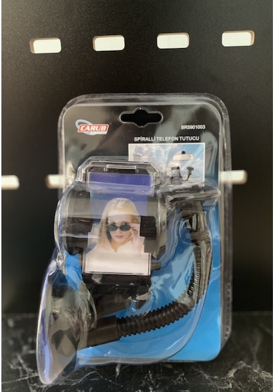 Carub Telefon Tutucu Spiralli Vantuzlu