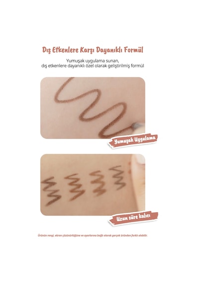 Suya Dayanıklı Kolay Kullanım Sunan Göz Kalemi Peripera Speedy Pencil Liner 5 Under Rosy