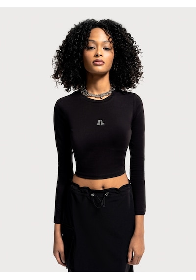 LOFT Fitted Kadın Tshirt U.kol Lf2036299 Q1.v1 Siyah