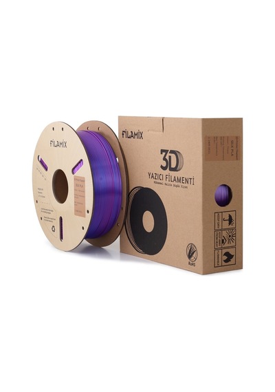 Filamix Mavi Mor Pla 1kg İpeksi Parlaklık - Urhanshop Gönderimli