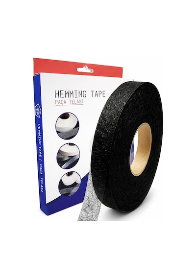 Modern Teknik Tekstil Hayal Tela 2 Cm X 100 M - Çift Taraflı Yapışkan Tela - Şerit Tela - Örümcek Tela - Dikiş N Diğer