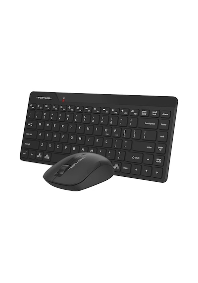 A4 Tech Fg2200 Aır2 Siyah, Fstyler, 2.4ghz Mini Kablosuz, Türkçe Q, Sessiz Klavye Mouse Set Lazer