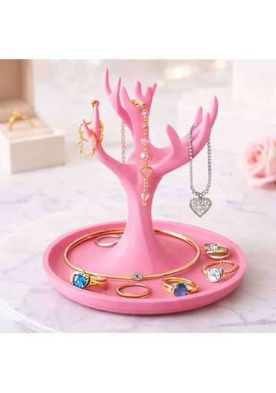 Pembe Renkli Takı Ağacı Açık Pembe
