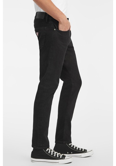 Guess Jeans Jeans Erkek Skinny Fit Jean Siyah