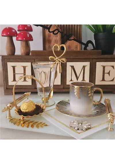 Home Yazılı Dekoratif Çekmeceli Organizer 42cm X 12cm X 10cm