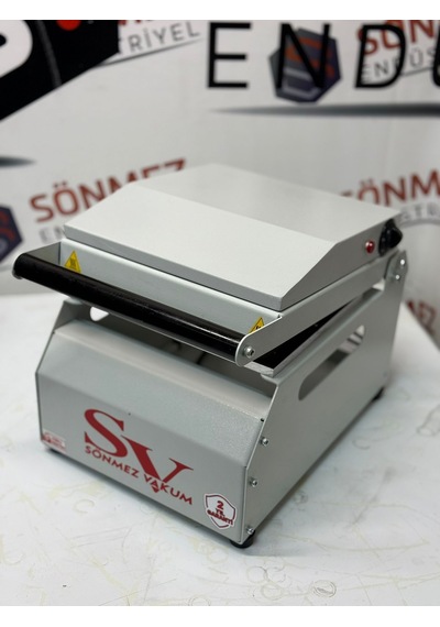 Sönmez Vakum Karton Tabak Yapıştırma Makinesi Su Böreği Döner Paketleme Makinası