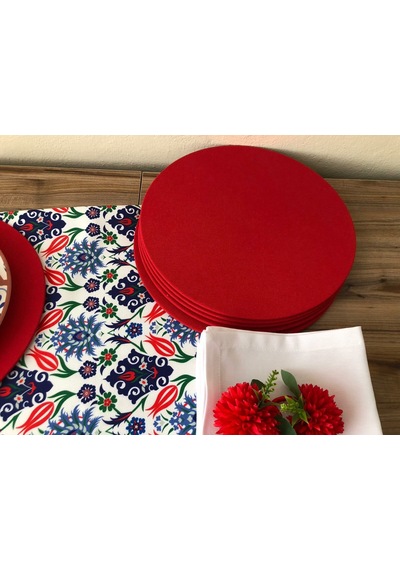 Sofra Sunum Seti Çini Desenli 02 Çok Renkli