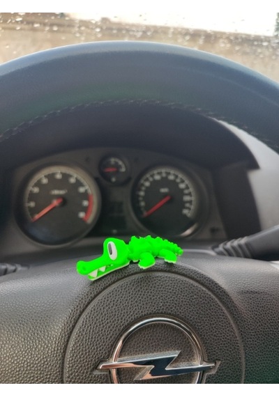 Sevimli Timsah Torpido Süsü Dikiz Ayna Süsü