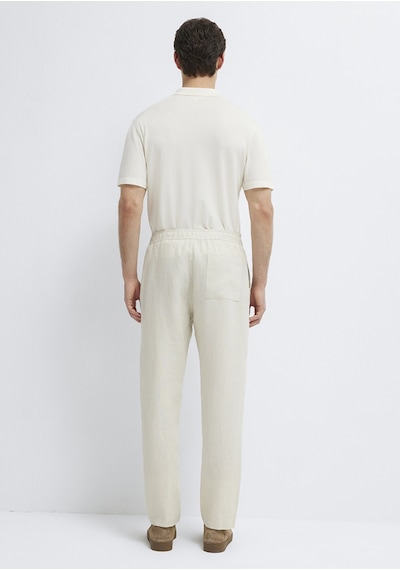 Mavi - Bej Keten Pantolon 0010577-70134
