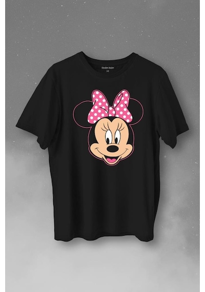 Mickey Mınnıe Mouse Çocuk Kız Baskılı Tişört Unisex T-shirt 001