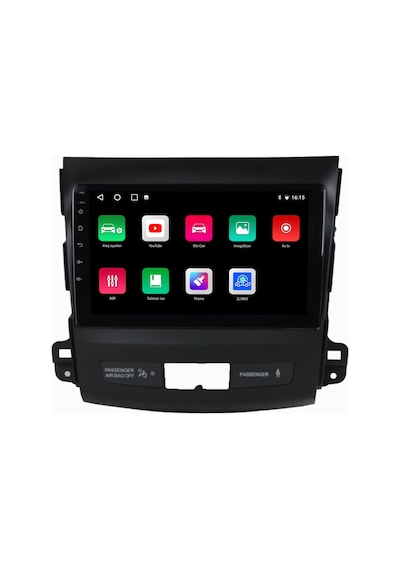 Navico Mitsubishi Outlander Android Carplay Multimedya 2008-2012 4 GB Ram + 32 GB Hafıza + 4 Çekirdek
