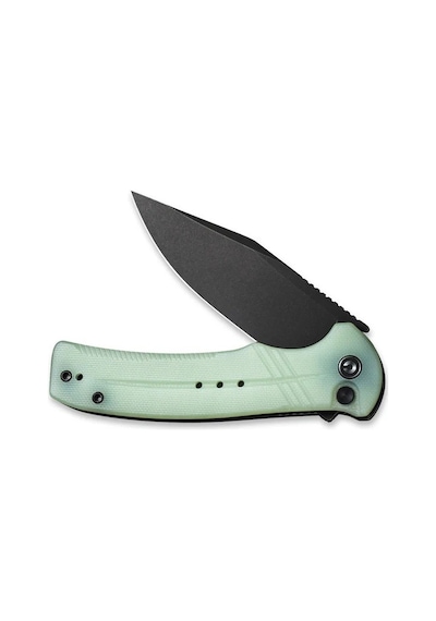 Civivi Cogent Flipper & Button Lock Knife Natural G10 Handle Kamp Çakı Yeşil