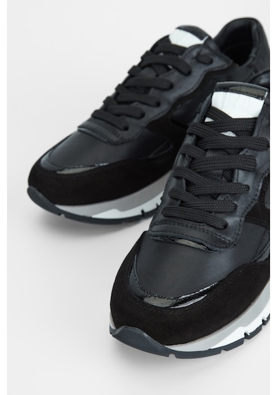 Valmenti Kadın Siyah Hakiki Deri Sneakers & Spor Ayakkabı 996 119-1 Bn Ayk Sk23/24 Siyah