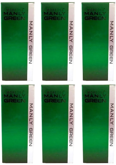 Manly Green Erkek Parfüm EDC 125 ML x 6