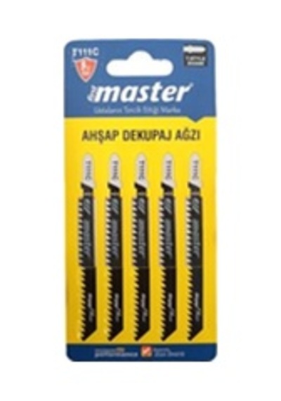 Master T118a Metal Dekupaj Testere Ağzı 5 Li