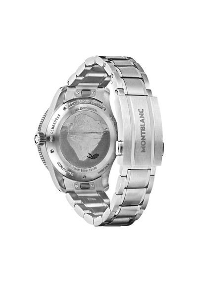 Montblanc Iced Sea Automatic Date 0 Oxygen Limitli Üretim 38 Mm O Kırmızı
