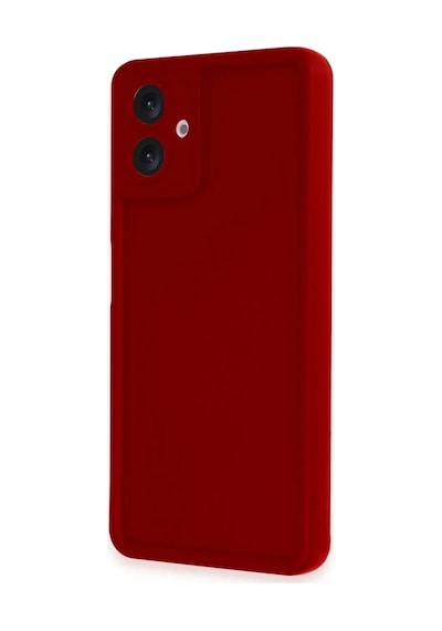 Samsung Uyumlu Galaxy A06 Uyumlu Kılıf Viera Silikon - Kırmızı