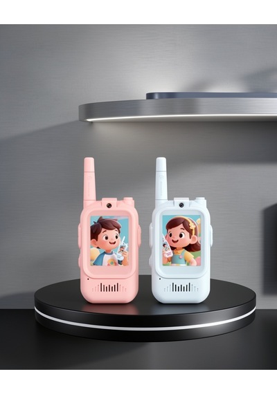 Çocuklar İçin Görüntülü Uzun Mesafe Walkie Talkie Uczzzvdo1telsiz-1