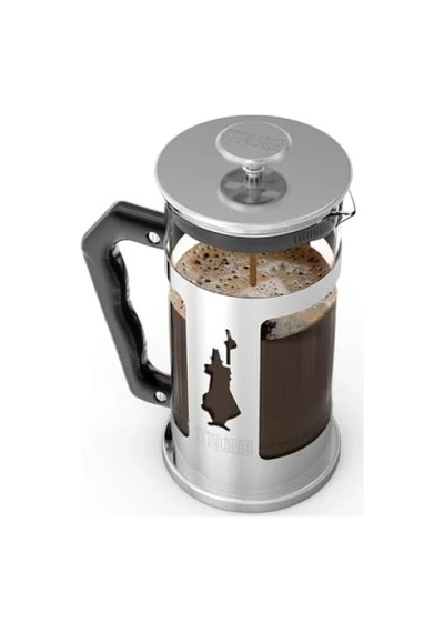 1l Kapasiteli Paslanmaz Çelik French Press Kahve Hazırlayıcı Açık Mavi