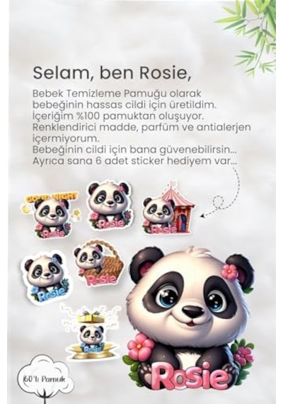 Ve Beyaz Sabun Katkılı 100 Lü Kireç Sökücü 30 Lu Temizlik Havlusu Ve Rosie Hediye Çok Renkli