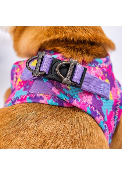 Pawstar Air-mesh Rosea Camouflage Köpek Göğüs Tasması 3xsmall Kamuflaj