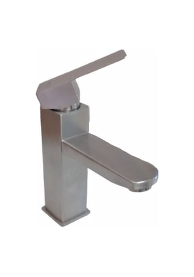 Fleko Inox Kare Lüx Lavabo Bataryası Ssc1-S4