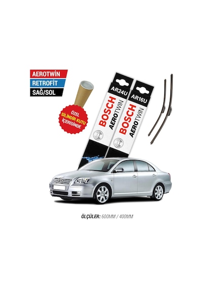Bosch Aerotwin Toyota Avensis Silecek Takımı (2004-2008)