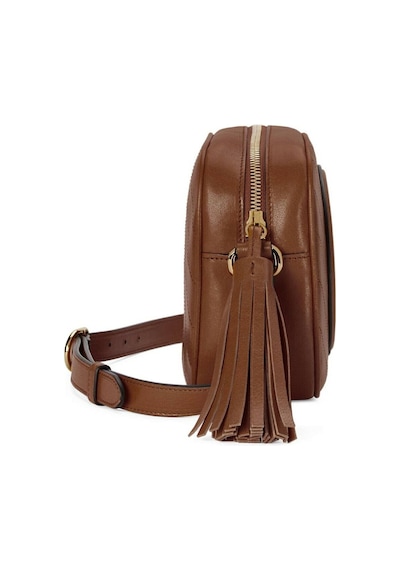 Gucci Blondie Small Leather Shoulder Bag Kahverengi