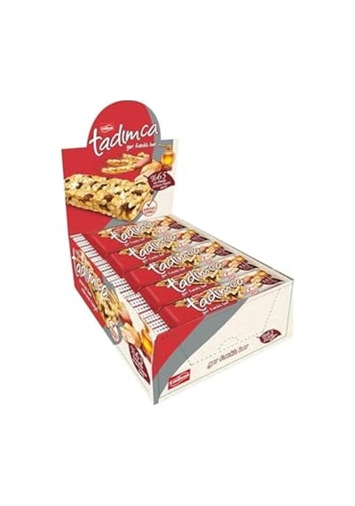 Tadım Protein Bar Karışık Kutu, Spor Ve Yer Fıstıklı, 30gr X 40 Adet, İkili Paket