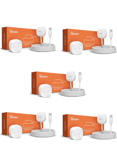 Snzb-05p Zigbee Su Kaçak Sensörü Ve Kablosu 5 Adet