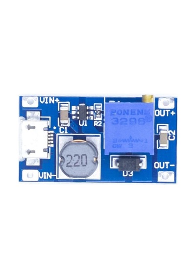 Mt3608 2a Dc-dc Voltaj Yükseltici Güç Modülü - Micro Usb Çıkış