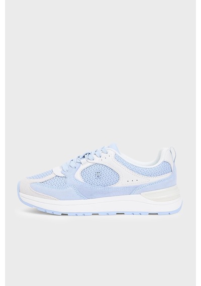Tommy Hilfiger Logolu Sneaker Ayakkabı Bayan Ayakkabı Fw0fw09306 0g6 Açık Mavi