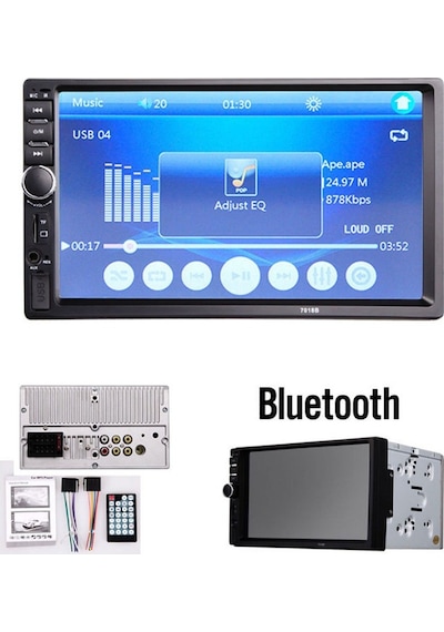 Boschmann Bm-7700 Alman Ürünü Double Multimedia Oto Teyp
