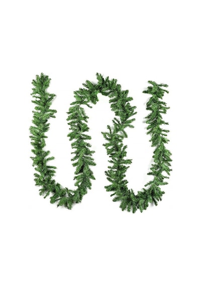 Yeşil Garland Yeşil Çam Dalı 3 Metre Uzunluk 25 Cm Çap Noel Garland Yılbaşı Süsleri Green Garland Decor Christmas Diğer